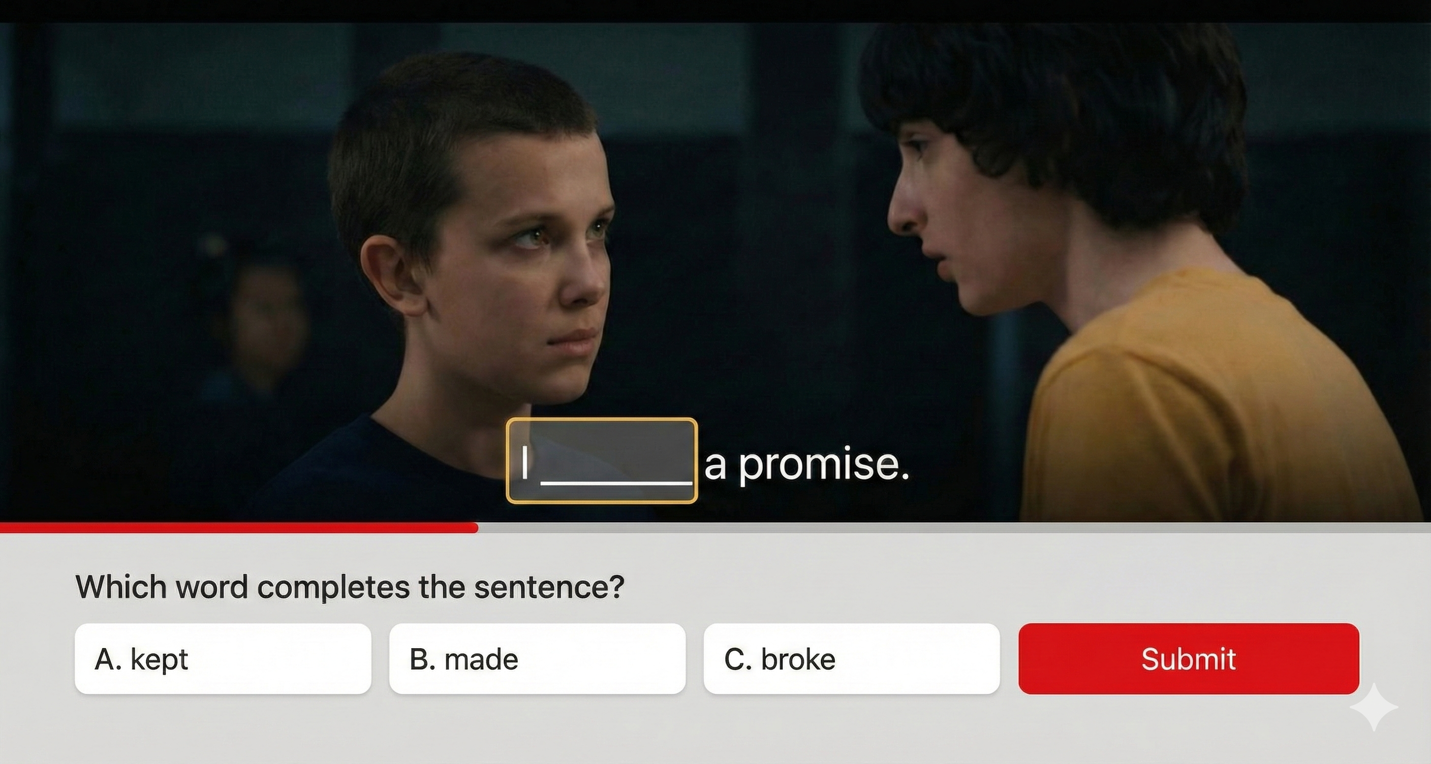 AI自動テストの問題画面